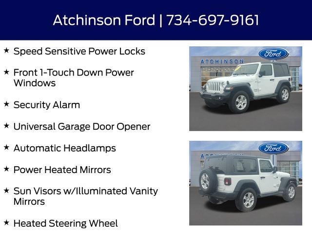 2018 Jeep Wrangler Sport S