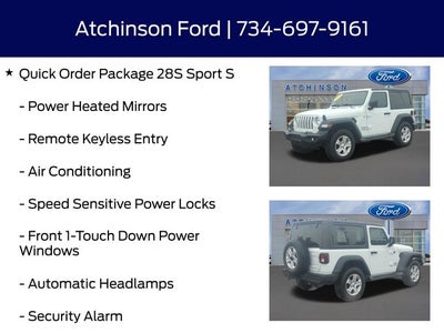 2018 Jeep Wrangler Sport S