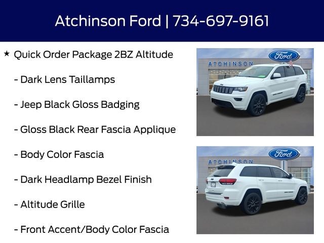 2018 Jeep Grand Cherokee Altitude