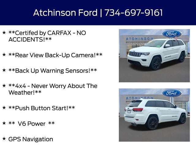 2018 Jeep Grand Cherokee Altitude