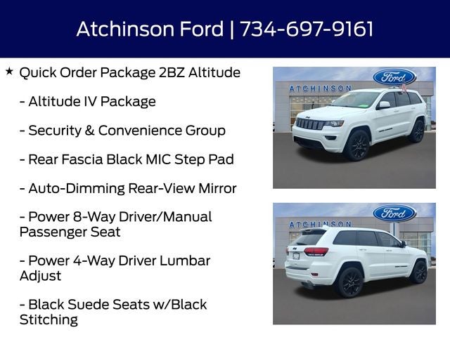 2018 Jeep Grand Cherokee Altitude