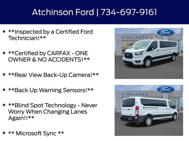 2024 Ford Transit-350 XLT 15 Passenger