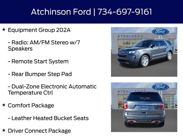 2018 Ford Explorer XLT