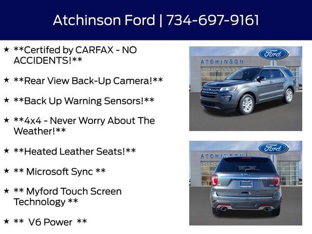 2018 Ford Explorer XLT