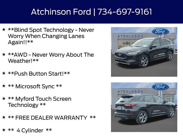 2023 Ford Escape ST-Line