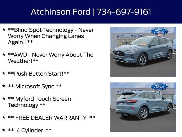 2023 Ford Escape Hybrid ST-Line Select