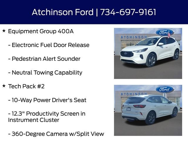 2023 Ford Escape Hybrid ST-Line Select