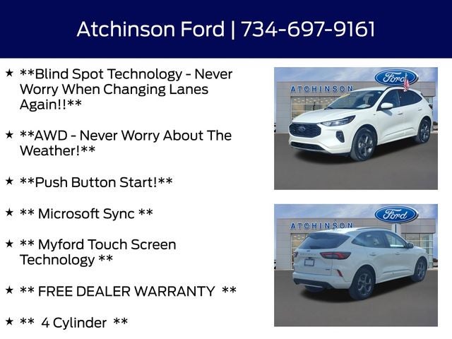 2023 Ford Escape Hybrid ST-Line Select