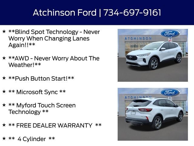 2025 Ford Escape ST-Line Select