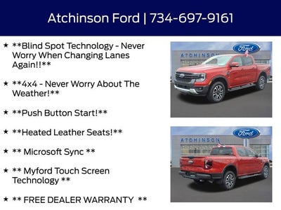 2024 Ford Ranger Lariat