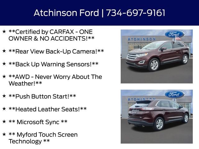 2018 Ford Edge SEL