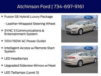 2018 Ford Fusion Hybrid SE