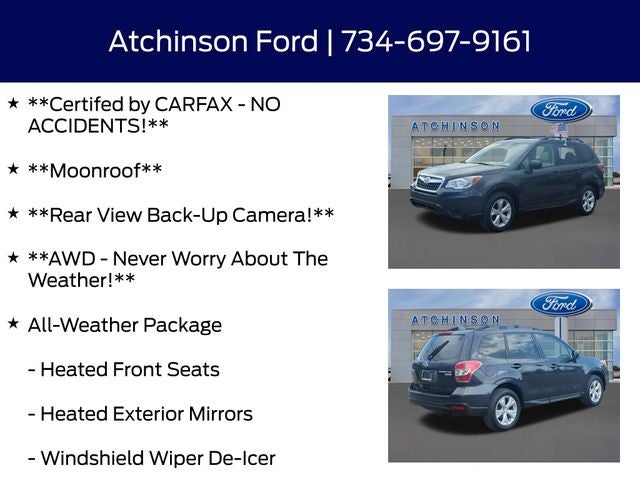 2016 Subaru Forester 2.5i Premium