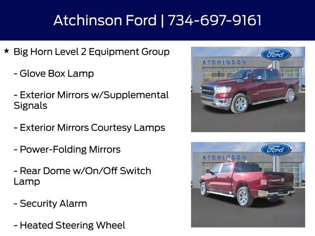 2021 RAM 1500 Big Horn/Lone Star