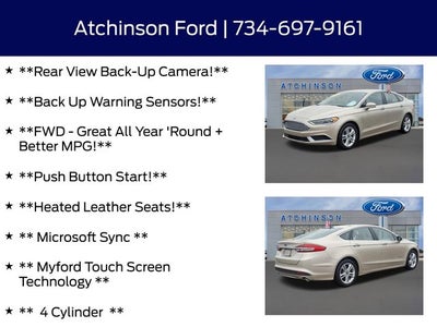 2018 Ford Fusion Hybrid SE