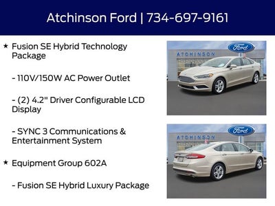 2018 Ford Fusion Hybrid SE
