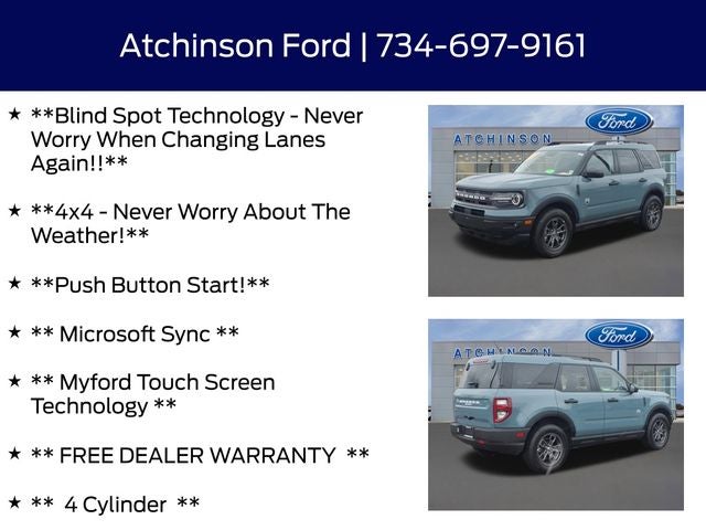 2023 Ford Bronco Sport Big Bend