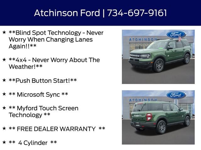 2024 Ford Bronco Sport Big Bend