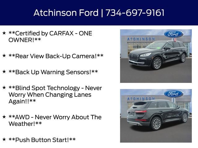 2023 Lincoln Corsair Reserve