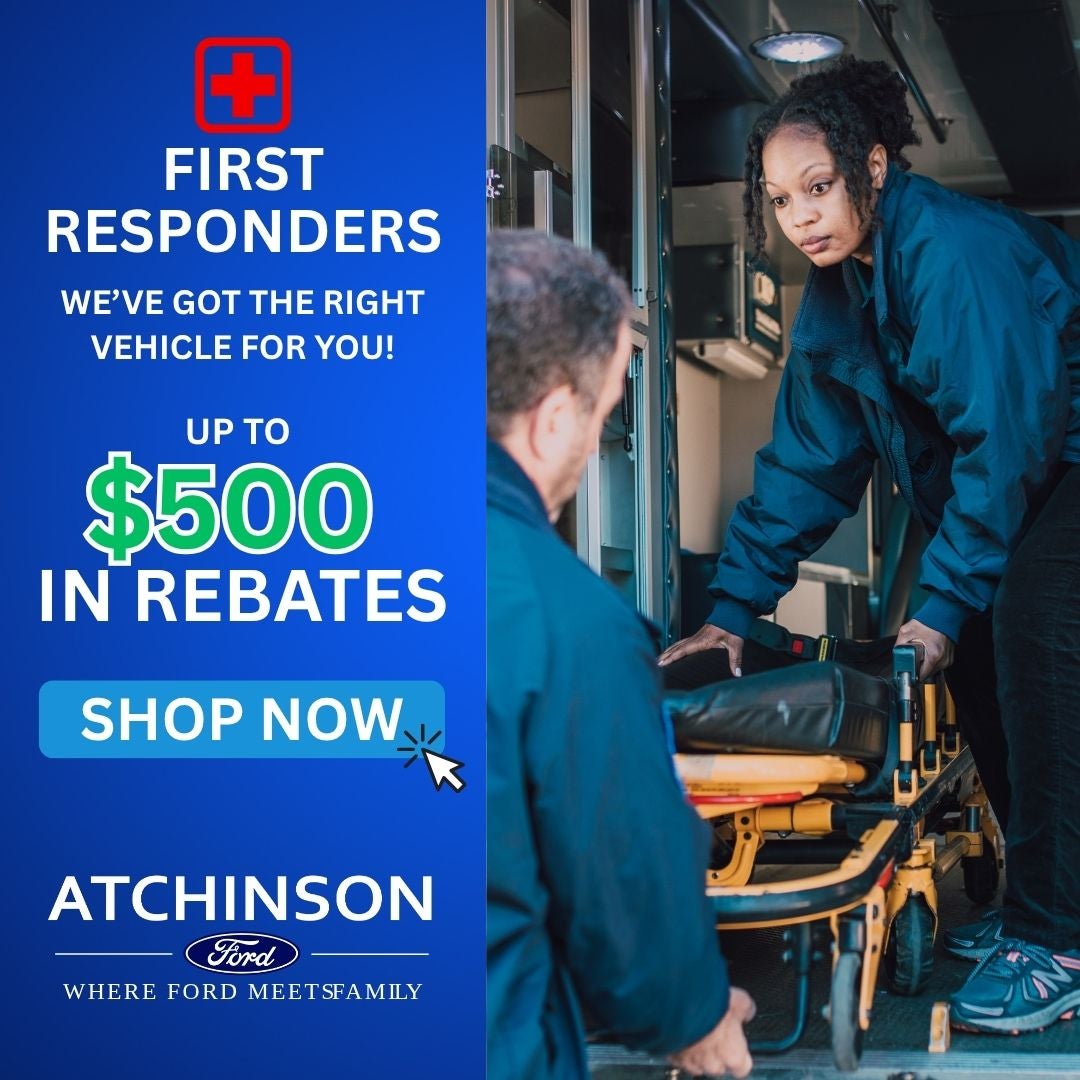 Atchinson Ford first responders Offers