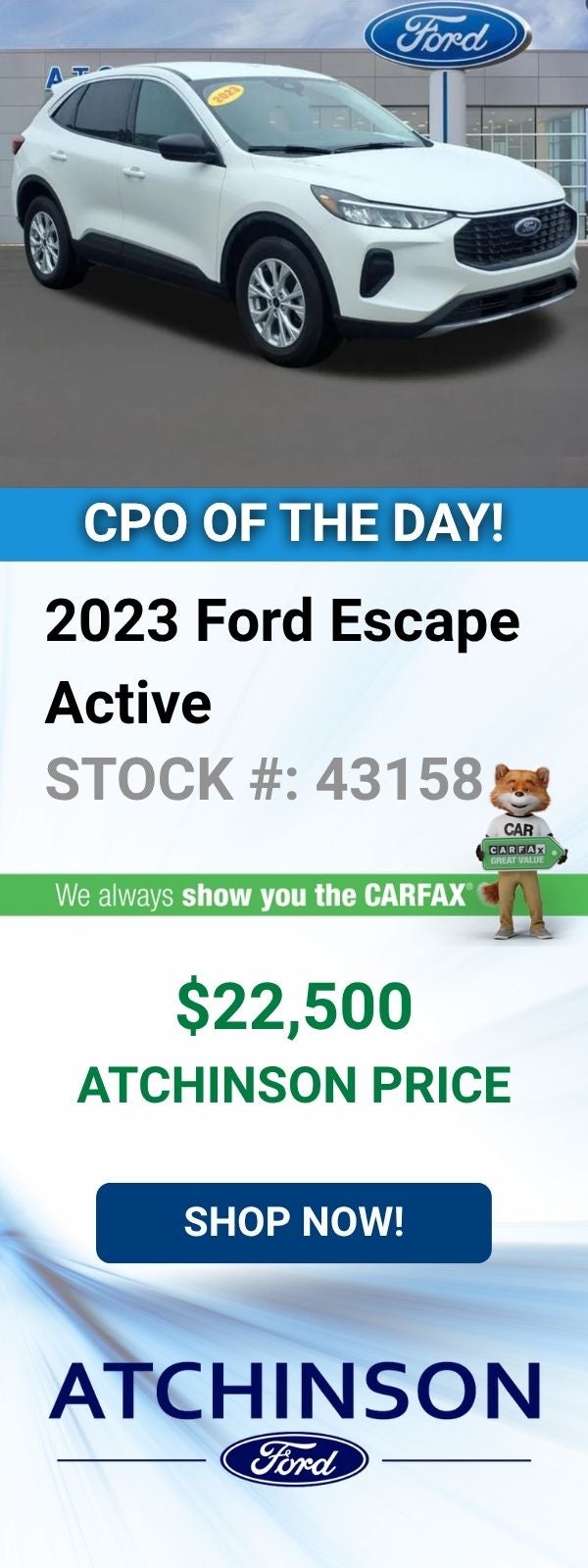 2023 Ford EscapeActive