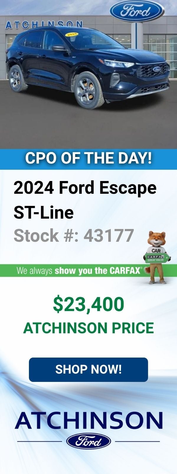 2024 Ford EscapeST-Line