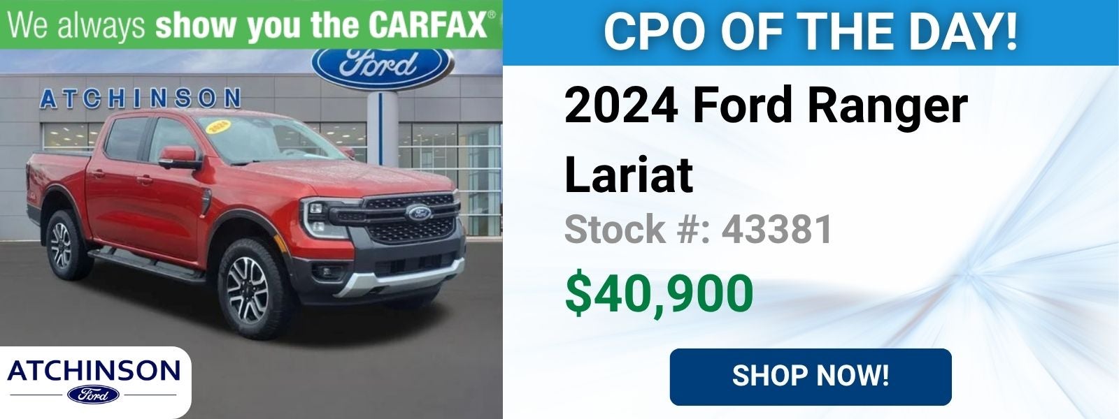 2024 Ford Ranger Lariat