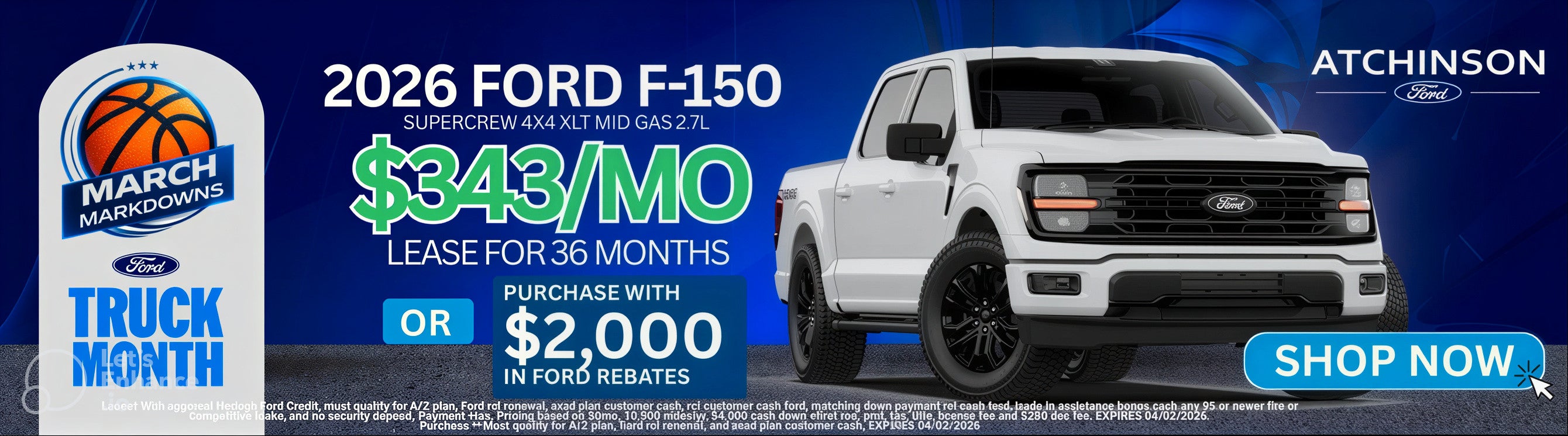 2026 FORD F-150