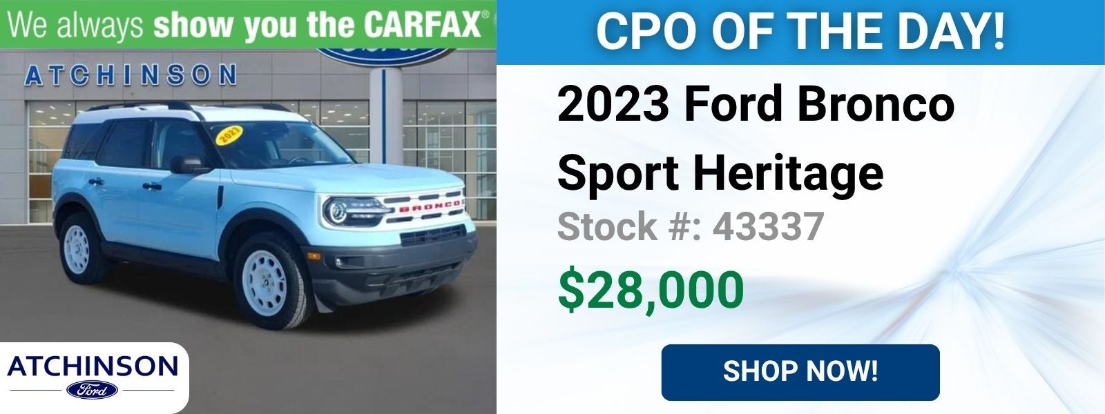 2023 Ford Bronco Sport Heritage