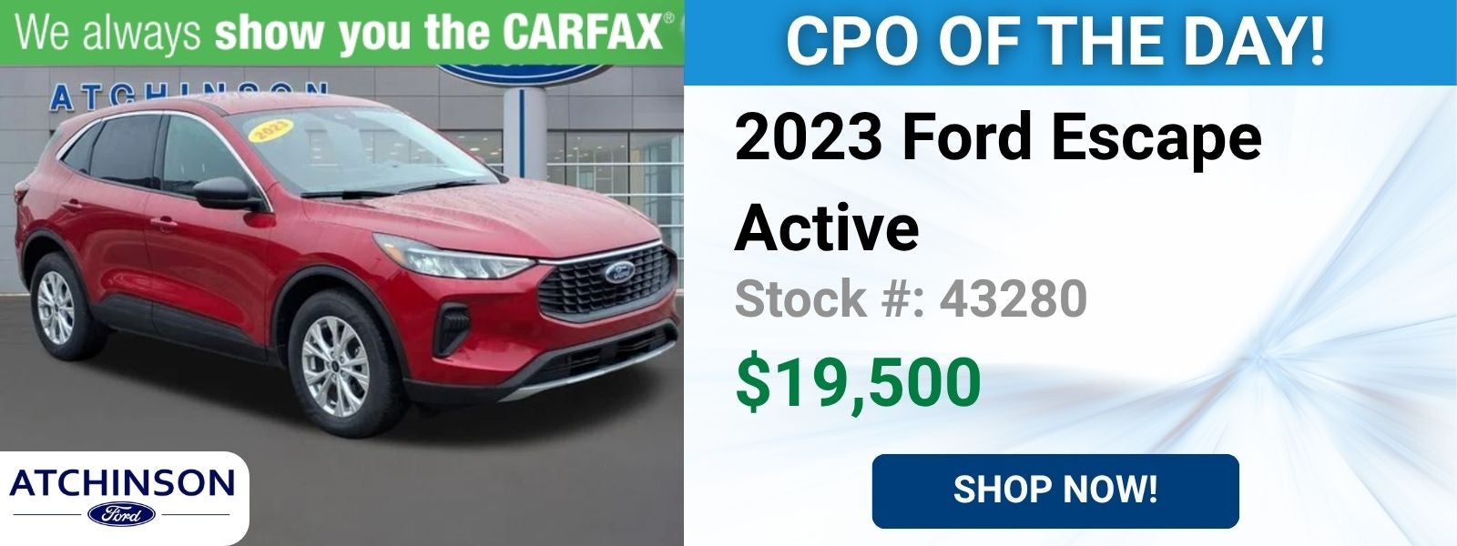 2023 Ford Escape Active