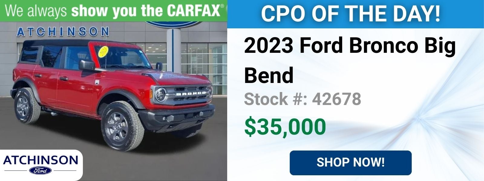 2023 Ford Bronco Big Bend