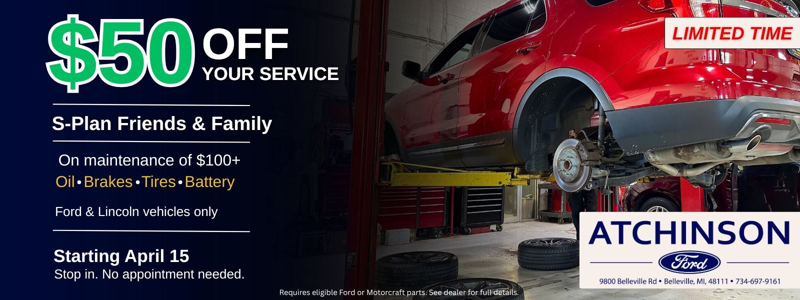 $50 OFF Your Service