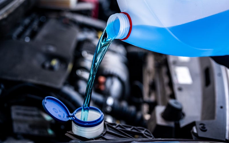 Antifreeze fill up - Ford Winter Maintenance Tips for Your Vehicle